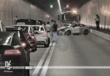 Collision in Tate’s Cairn Tunnel leads to arrest of 21-year-old driver on drug trafficking and driving offences