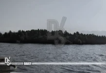 Floating island in British Columbia’s Williston Reservoir found again after drifting to shore