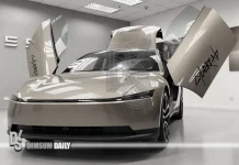 Tesla Cybercab begins Asian tour in Hong Kong
