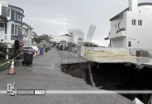Nicolas Cage’s Malibu mansion hit by sinkhole as high surf and erosion batter coast
