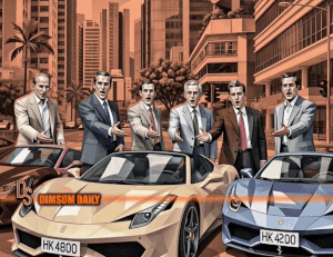The banker, the Ferrari, and a city where speed has nowhere to go