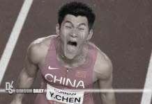 China’s Chen Yuanjiang wins Asian Games 110m hurdles gold in 13.15 after Japanese rivals’ snub