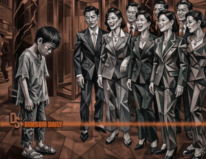 A viral parody exposes the gap between Hong Kong’s rich and poor
