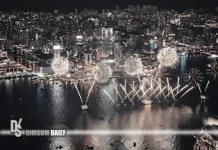 Chinese blogger investigated for illegal drone flight over Victoria Harbour during fireworks display