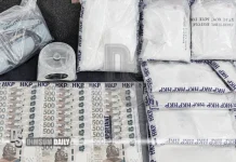 Hong Kong police seize HK$22m of drugs in Yuen Long village house and arrest Pakistani couple