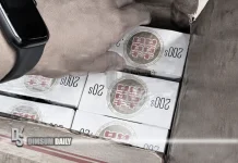 HK Customs probes cartons of Double Happiness cigarettes found floating off Sai Kung