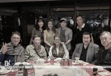 Veteran actor Bowie Wu returns to social gatherings after surviving four-day coma in intensive care