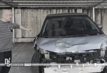 Nanjing crash totals XPENG X9 as airbags fail to deploy, owner challenges impact explanation