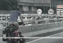 Heavily laden bicycle spotted on Tuen Mun highway sparks safety debate